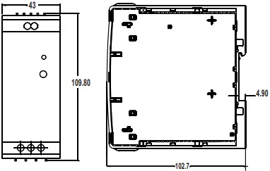 selec RPS60-24-CE Power Supply Unit 02