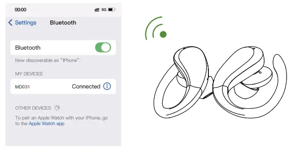 Shenzhen Moldull Acoustic Technology MD031 True Wireless Earbuds - 3