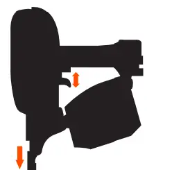 haubold RNC45R Pneumatic Coil Roofing Nailer - fig 2