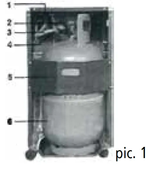 Qlima GH 8034 Gas Heater 2