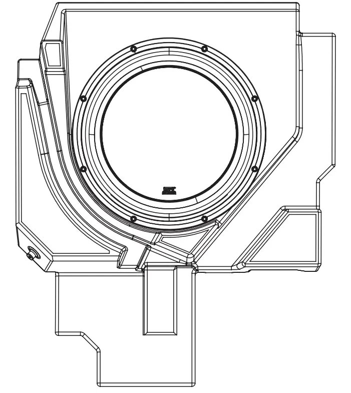 MTX AUDIO X3-17-SW-D Can AM Maverick X3 Driver Subwoofer Enclosure