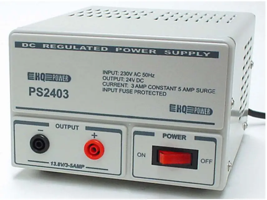 velleman PS2 2403 DC Regulated Power Supply