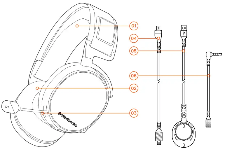 steelseries HS ARCTIS PRO High Fidelity Gaming Headset - PRODUCT OVERVIEW