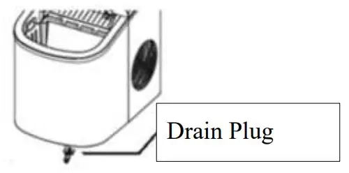 HKoenig KB20 Ice Cube Maker - Drain Plug