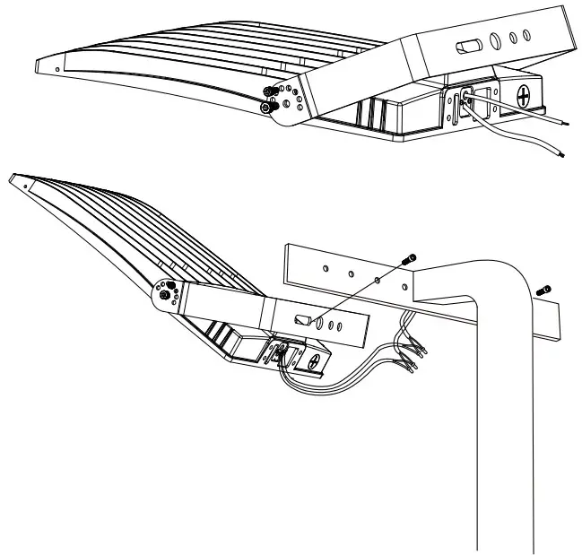 super bright LED PLLD4 LED Parking Lot Area Light - Figure 4