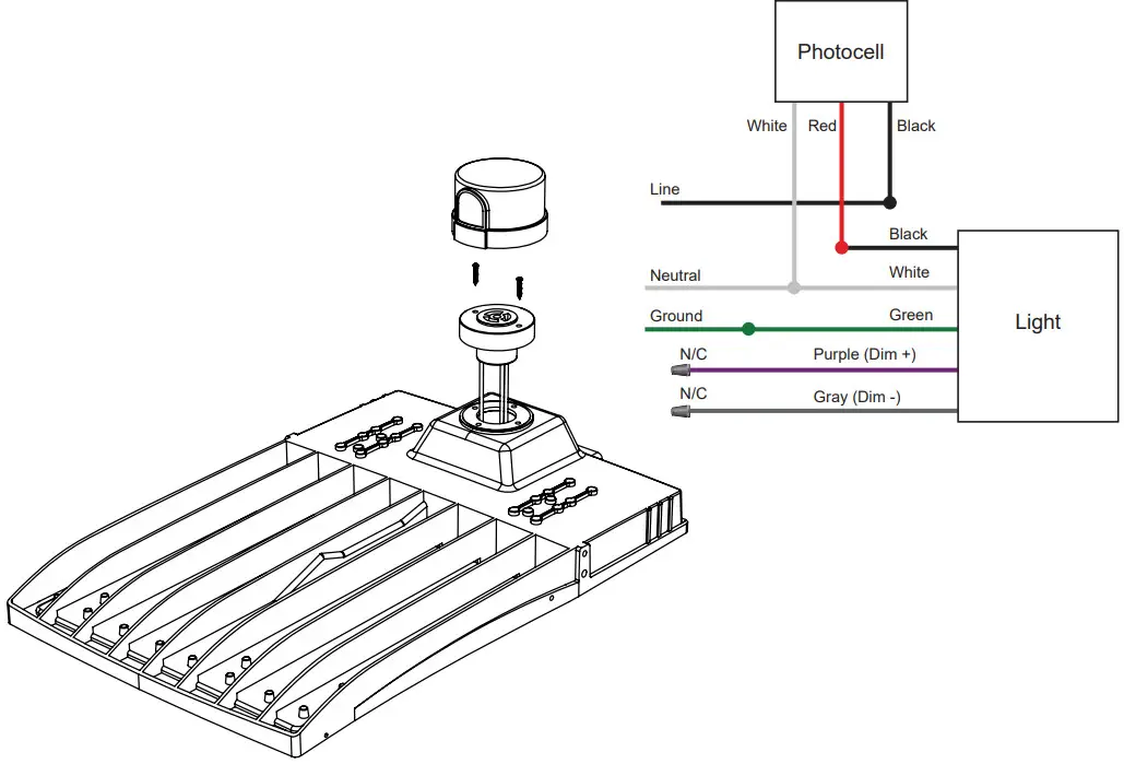 super bright LED PLLD4 LED Parking Lot Area Light - Figure 6