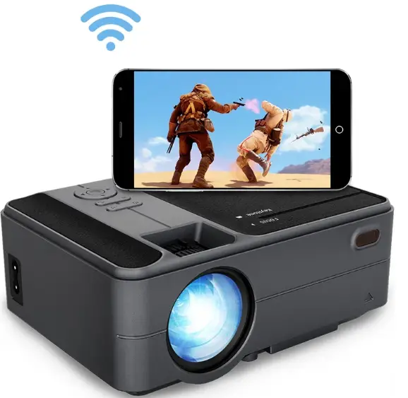 CAIWEI-C180AB-Portable-Outdoor-Wi-Fi-Projector