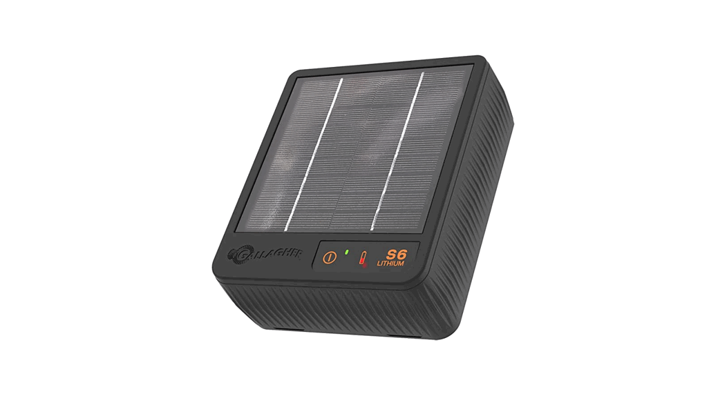Gallagher 3e5307 S6 Lithium Solar Fence Energizer User Manual Gallagher 3e5307 S6 Lithium Solar Fence Energizer User Manual