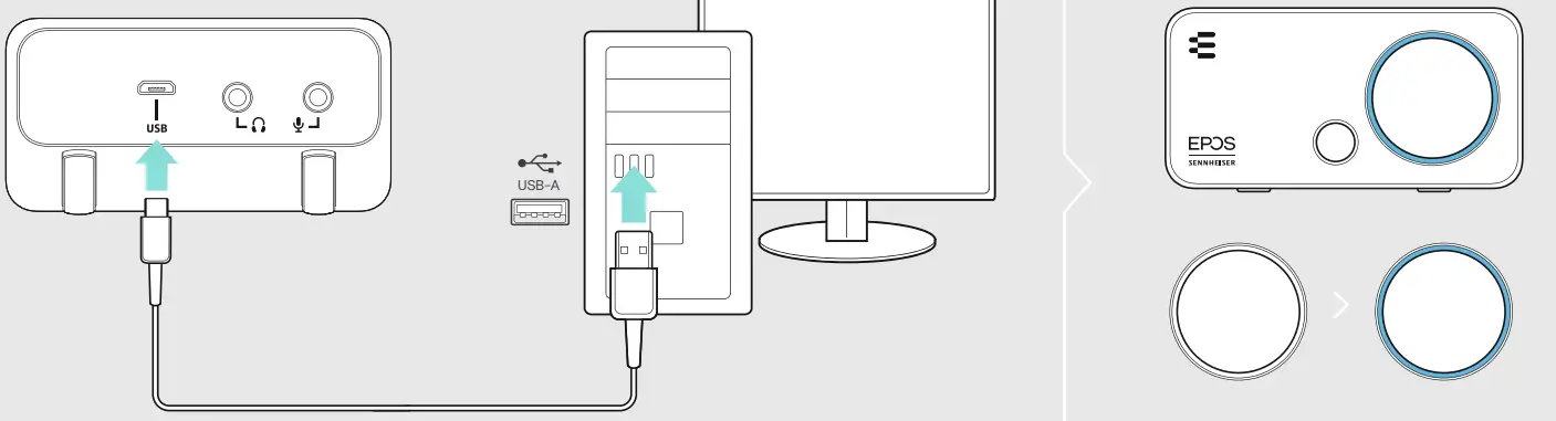 EPOS Audio GSX 300 External USB Sound Card (3)