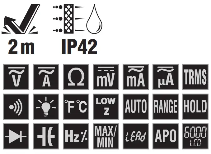 KLEIN TOOLS MM720 Auto Ranging Digital Multimeter - icon2