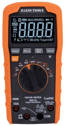 KLEIN TOOLS MM720 Auto Ranging Digital Multimeter