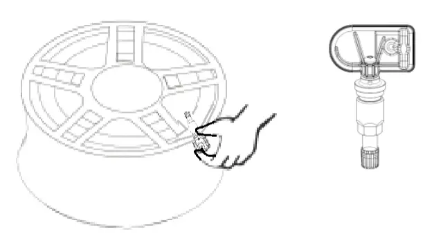 Baolong Huf Shanghai Electronics TMSS5B5 TPMS Sensor - fig