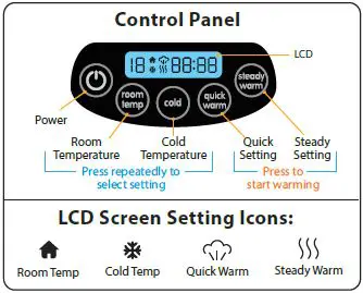 baby brezza BRZ0084 Bottle Breastmilk Warmer-1