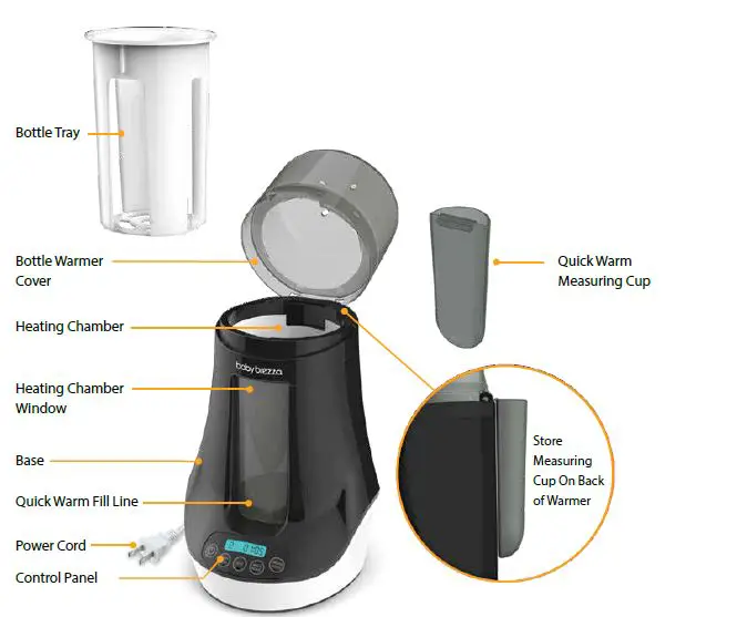 baby brezza BRZ0084 Bottle Breastmilk Warmer-2