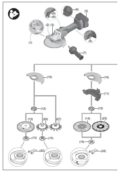 BOSCH-GWS-18V-Li-Cordless-Angle-Grinder-2