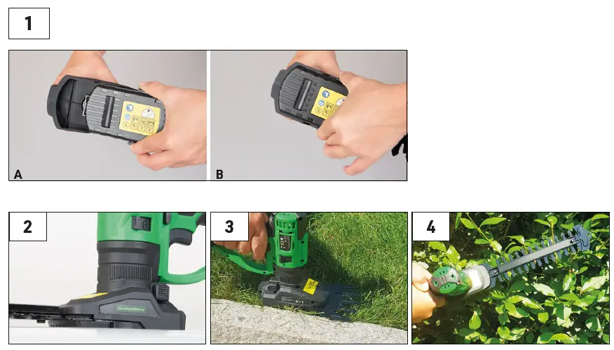 HAMMERSMITH M32719 Hedge and Grass Shears Attachment Set 1