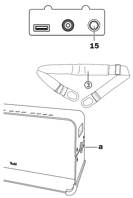 Teufel BOOMSTER XL Mobile active Bluetooth Speaker with Integrated FM Radio - fig 7