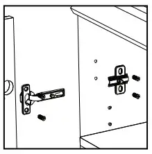 CLOSETMAID 4594 4595 4611 4613 Door Kit - fig5
