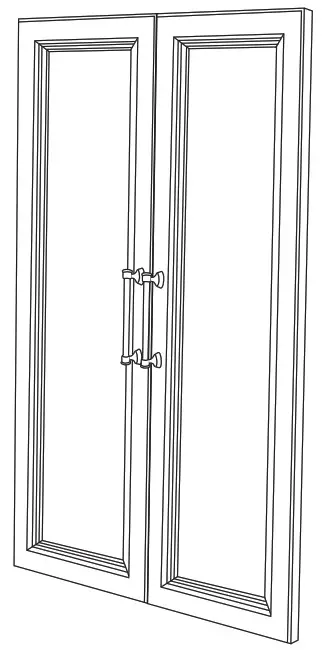 CLOSETMAID 4594 4595 4611 4613 Door Kit