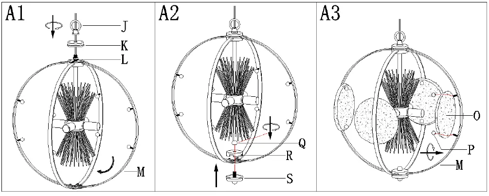 ZEVNI-A04191-Akure-4-Light-Gold-Modern-Contemporary-Chandelier-FIG-4
