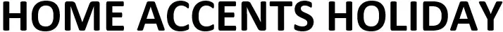 HOME ACCENTS HOLIDAY logo