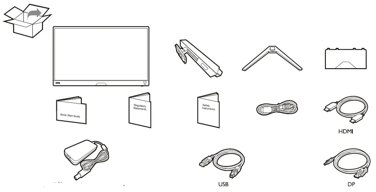 BenQ EX2710Q MOBIUZ 1ms 27 Inch IPS 165Hz QHD Gaming Monitor 1