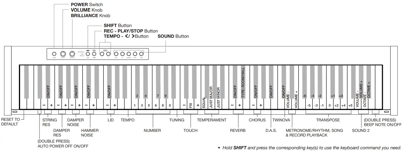 Strumenti Musicali SP-100 Compact Piano-fig9