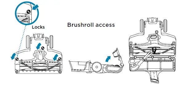 Brushroll access