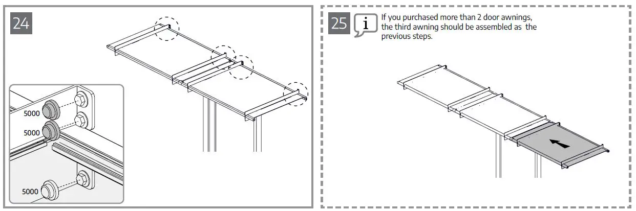 CANOPIA-Door-Awning-Connector Kit-12