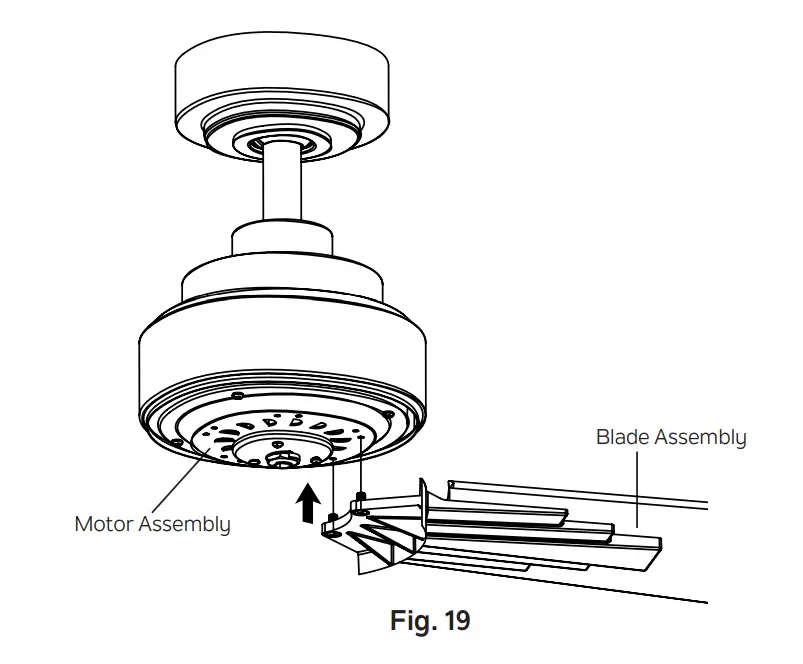Attaching The Fan Blades