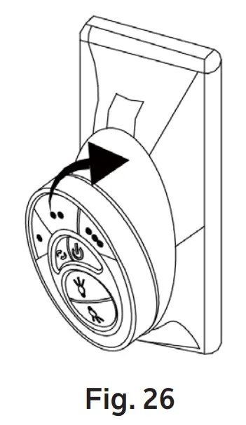 Installing And Removing The Handheld Transmitter