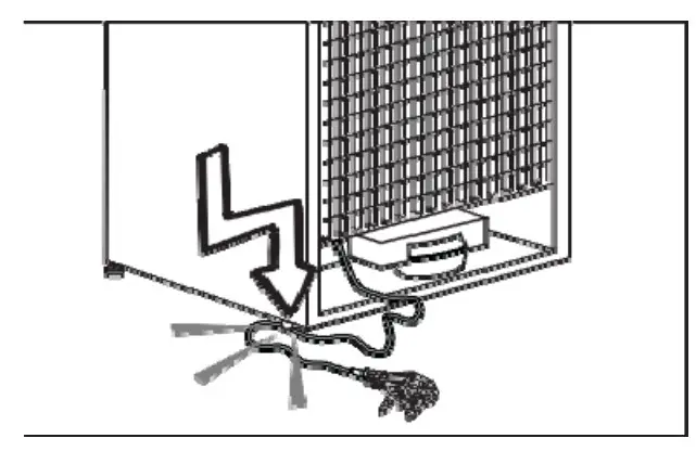 KUCHT KR360SD Refrigerator - Figure 1