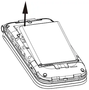 PhoneCurious Coolpad Belleza T Mobile Phone - Remove the battery