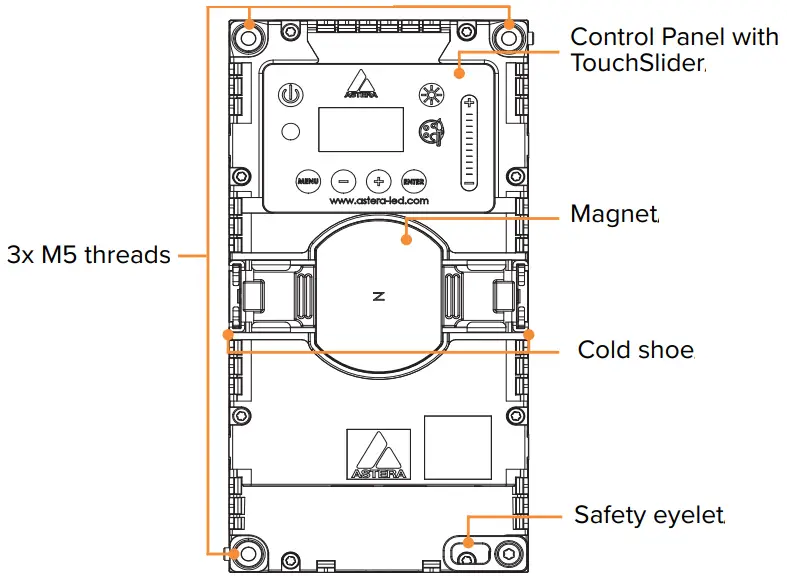 ASTERA FP6-SET HydraPanel LED 4-Light Kit - FIG 1