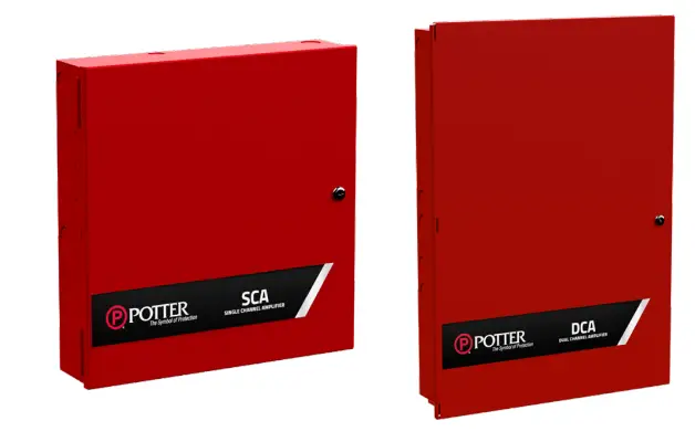 POTTER SCA-DCA Single-Dual Channel Amplifiers