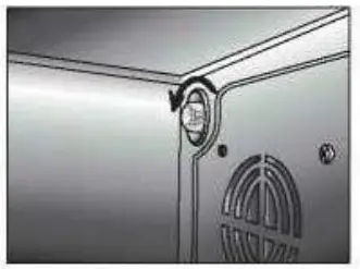 REPLACEMENT OF THE OVEN LIGHT LAMP