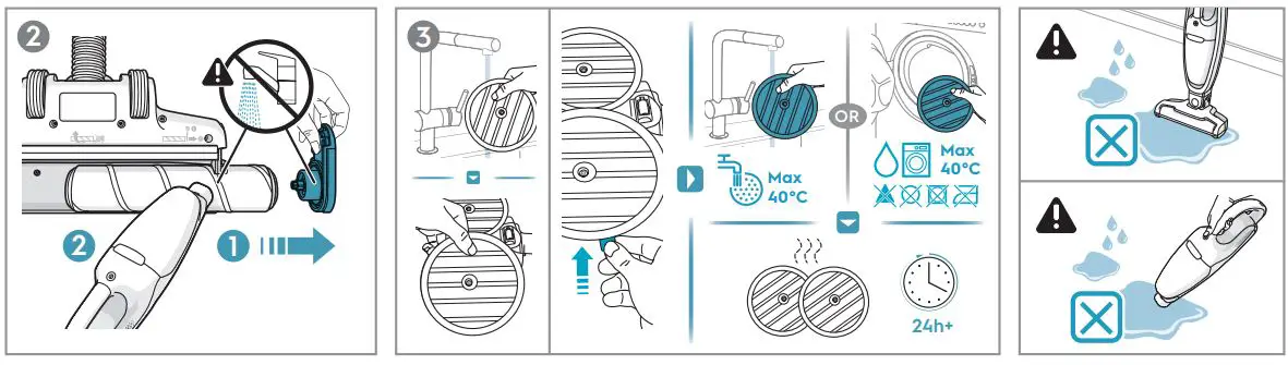 Electrolux-ES52B25WET-Hygienic-500-Cordless-Handheld-Vacuum-Cleaner-fig 4