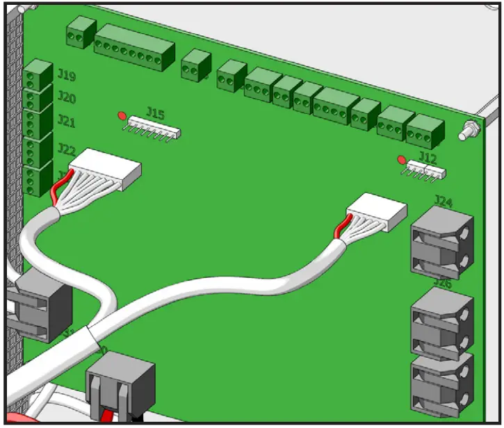 Control panel positioning