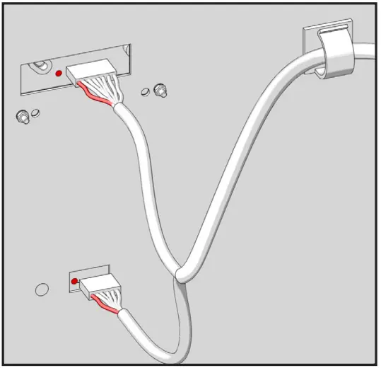 Control panel positioning