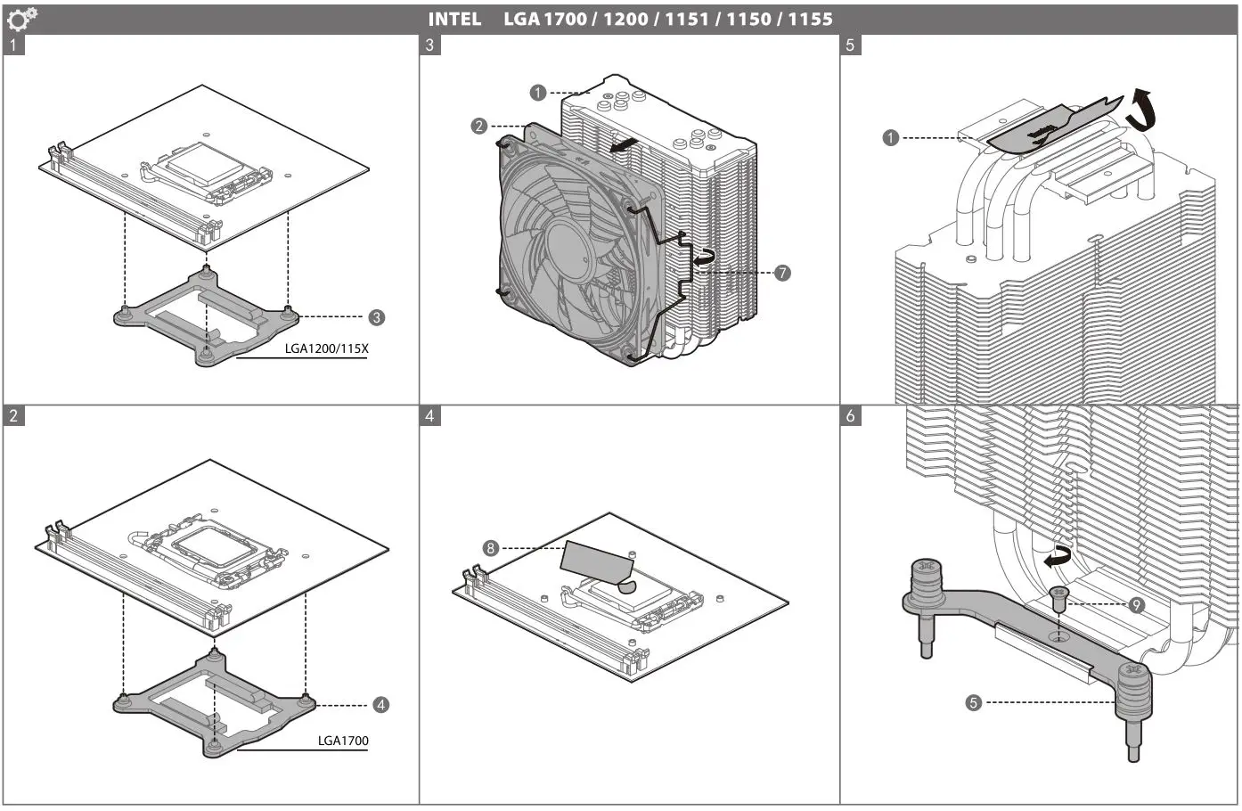 DEEPCOOL GAMMAXX 400 12mm Single Tower Cpu Cooler Instruction Manual - How to use