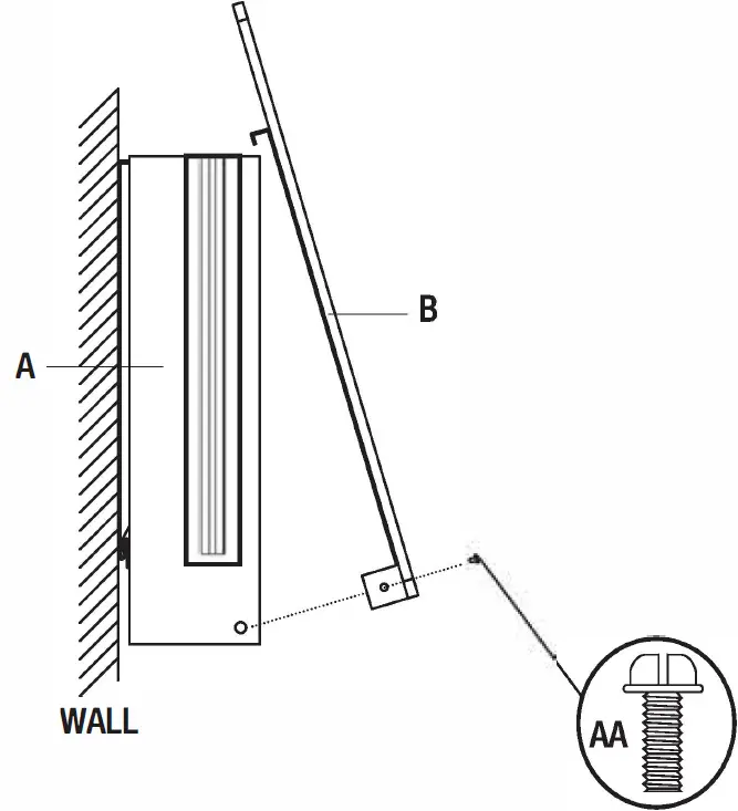 TURBRO INF36-W Electric Fireplace 18
