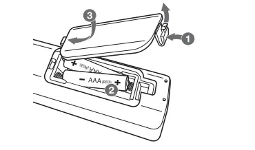 LG RNC5 High Power Speaker System - battery