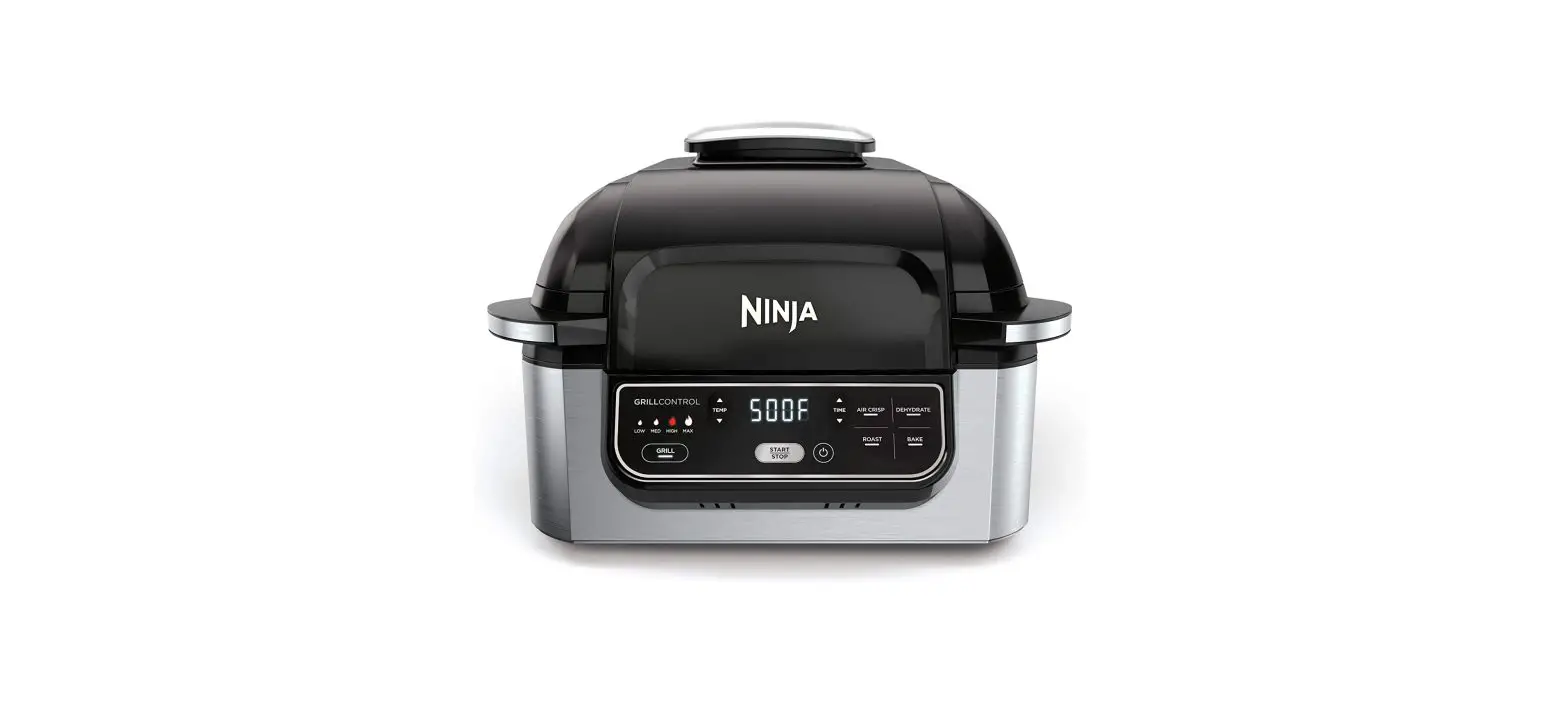 Ninja Foodi Ag301 5-in-1 Indoor Electric Countertop Grill With 4-quarts Owner's Manual
