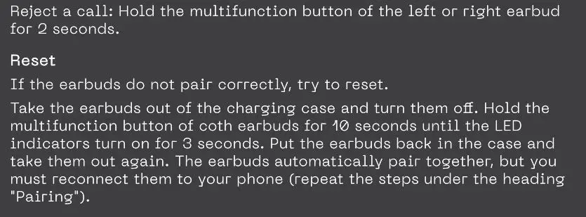 Nomadelic 23905 Active 650 True Wireless Sport Earbuds User Manual - USE