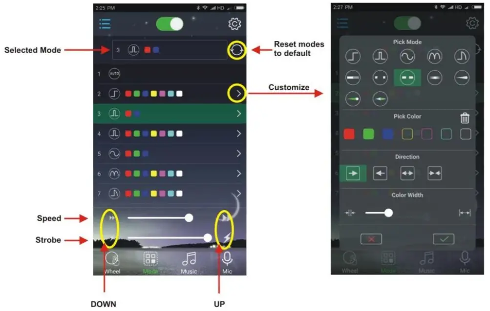 BOSS Audio Systems ATV Chasing LED Whip - 48-inch -FIG 5