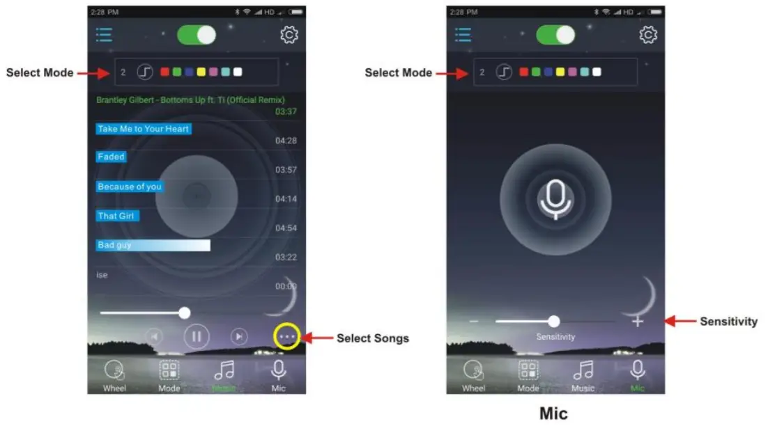 BOSS Audio Systems ATV Chasing LED Whip - 48-inch -FIG 7