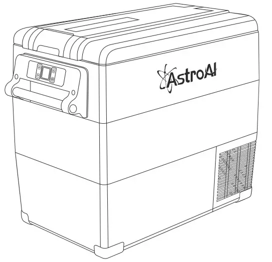 AstroAI ASIPF550G Portable Refrigerator Freezer-