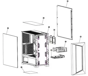 AZZA Octane-Chassis Parts 2