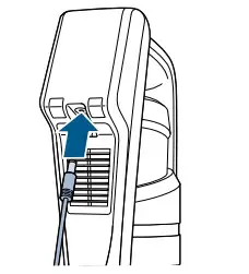 Charging the battery Bissell 2288, 2774 Series Iconpet Cordless Vacuum