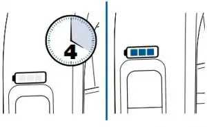 Charging the battery Bissell 2288, 2774 Series Iconpet Cordless Vacuum